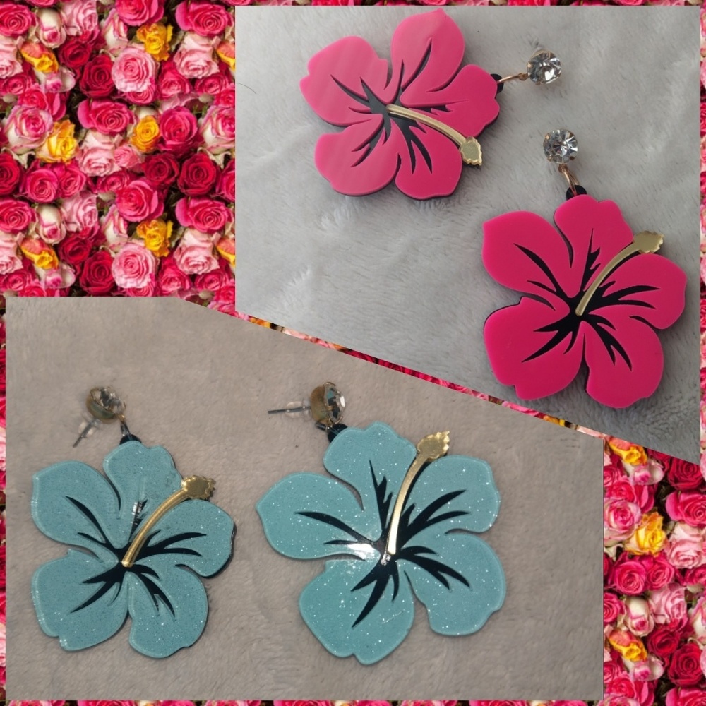 Earrings 😻 ***NEW  🌸🌹🌺🌻Flowers in bloom